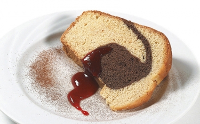 Torta marmoleada